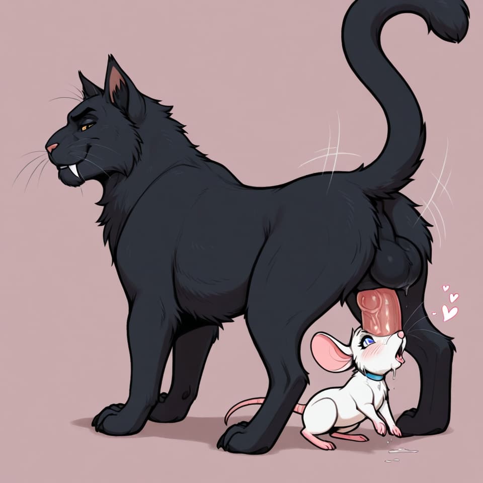 (Male cat, (feral:1.3), humanoid_penis), (female mouse, (feral:1.3)), vaginal_penetration, penetration, feral_on_feral, feral_penetrating_feral, size_difference, larger_male, male_penetrating_female, 
