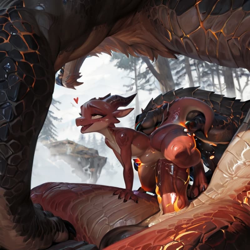 (Male dragon (feral:1.3)), (female kobold 
(feral:1.3)) male_penetrating, female_penetrated, fully_inside, size_difference, larger_male, extreme_size_difference, vaginal_penetration, 