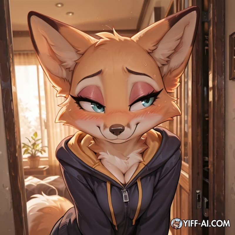 Show me shy very seductive furry femboy fox