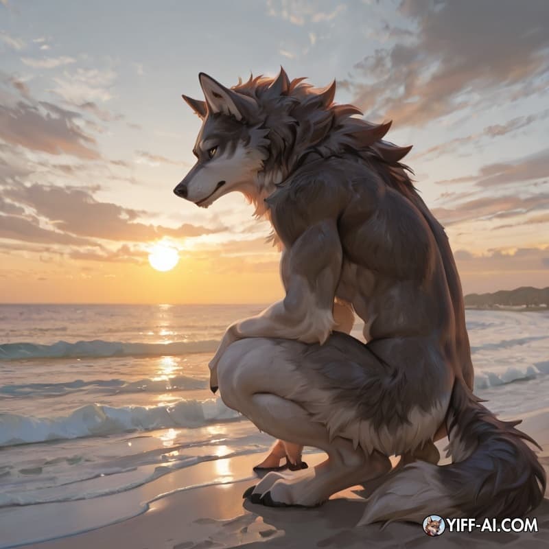wolf_tail,  beach 