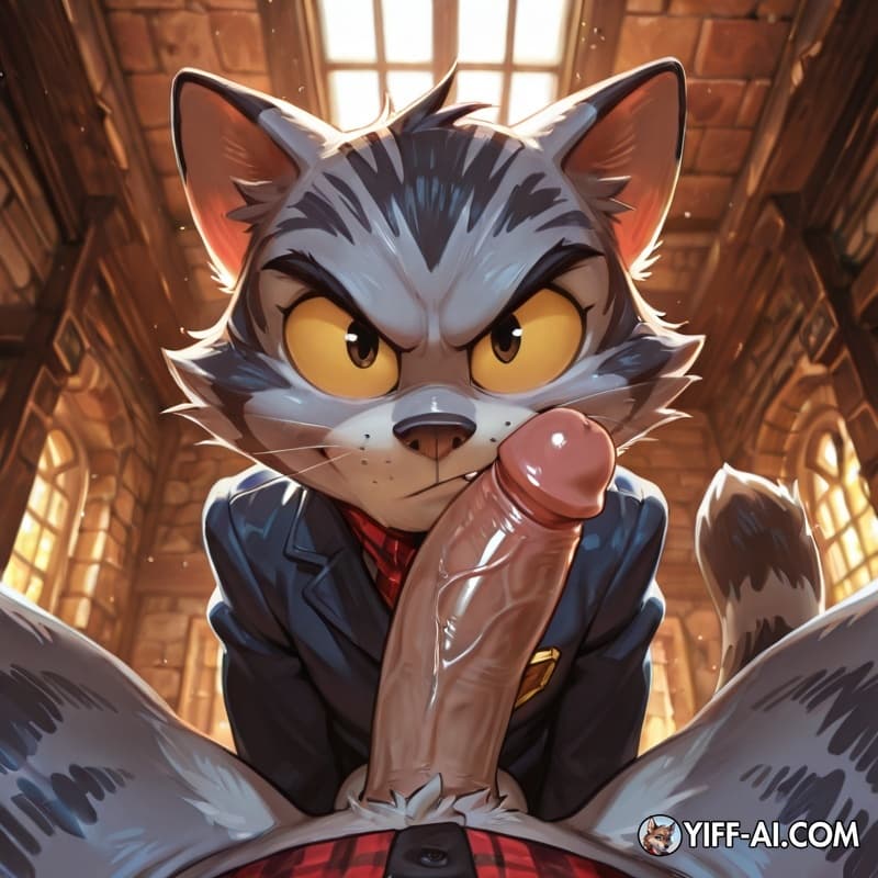 Fritz the cat, looking_at_viewer, not erected penis
