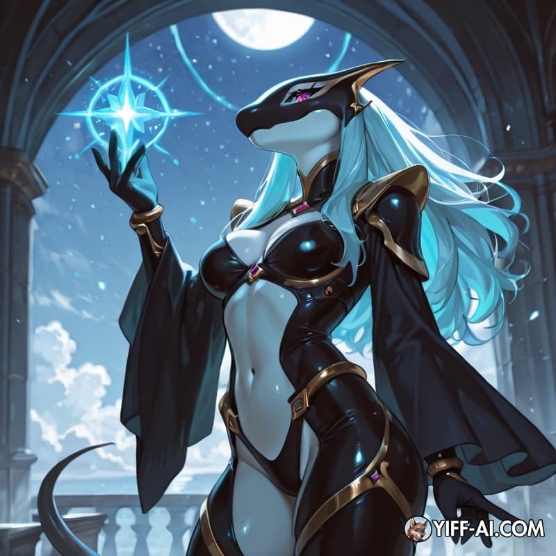  Laura, an elegant anthropomorphic orca hybrid female designed with authentic marine mammal anatomy seamlessly integrated into refined humanoid proportions.
IMPORTANT:
Strictly preserve the finalized 