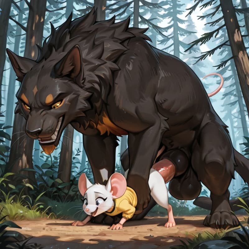 (Male cat, big_penis, (feral:1.3)), +(female mouse (feral:1.3)), male_penetrating, female_penetrated, fully_inside, size_difference, larger_male, extreme_size_difference, extreme_penetration,