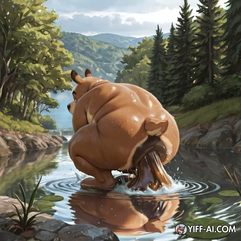 pooping, huge_poop, overweight, flood, public,