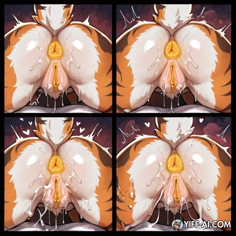 (comic book) Master tigress exited, Fluffy pussy, fluffy anus, Fluffy nipples, glowing anus,dripping pussy, multiple positions, multi orgasm, precum string, nymphomaniac, in heat, lube anus, lube drip