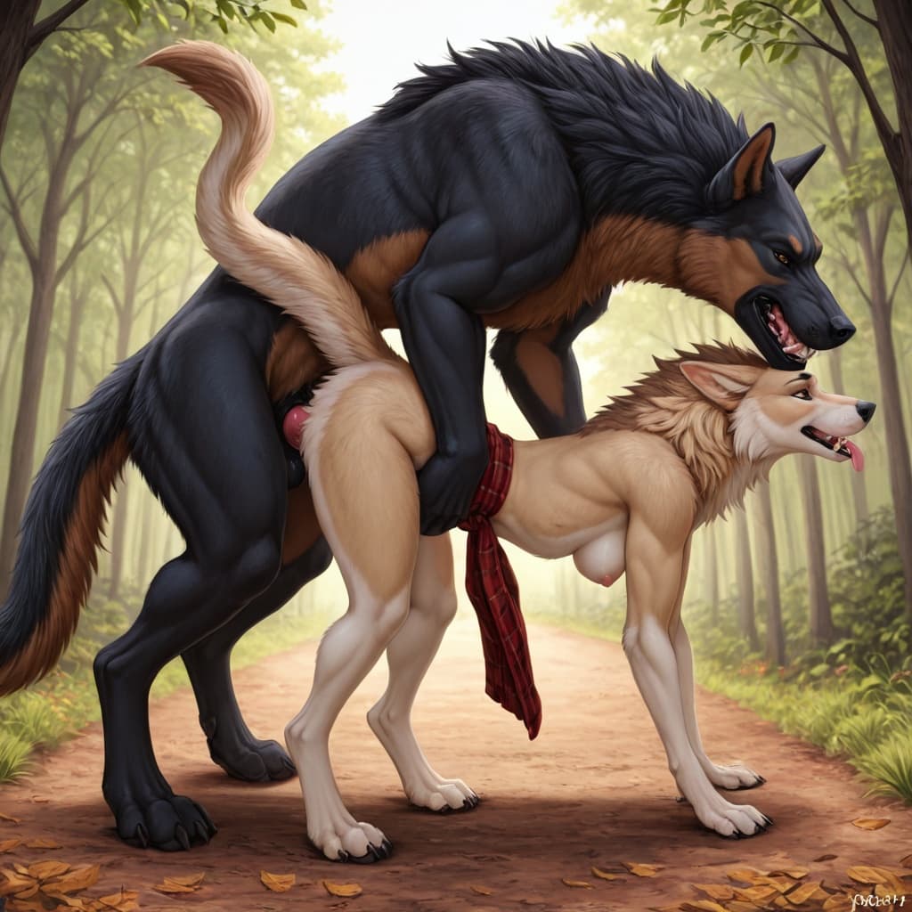 By_Neshi, feral_wolf, realistic_feral, real_bestiality, wolf_penetrating_dragon, digitigrade, slim_anthro, anthro_dragon, furred_dragon, bestiality, interspecies_bestiality, feral_penetrating_anthro,